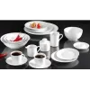 RITZENHOFF & BREKER Snap de R & B Bianco prato de sobremesa, porcelana, branco, 190 mm, conjunto de 6 78060