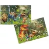 HERMA 3 resguardos de secretária em cartão Dino World - pack de 3 (19743)