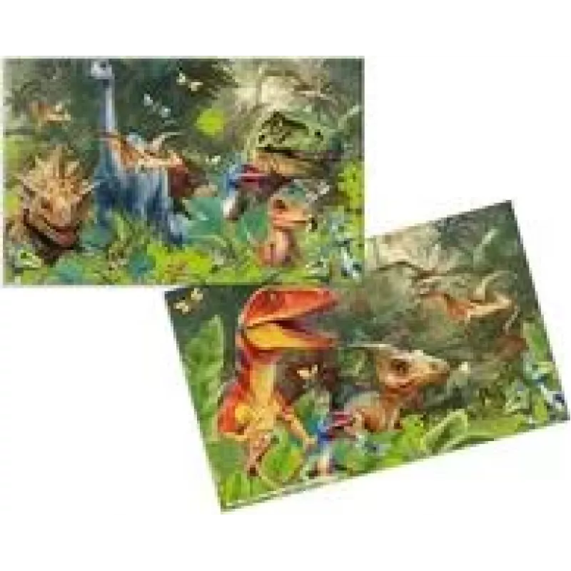HERMA 3 resguardos de secretária em cartão Dino World - pack de 3 (19743)