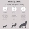 Ritzenhoff & Breker TARO conjunto de tigelas para animais de estimação, 400 ml, tigela de grés cerâmica cinzenta para gatos e cães pequenos, água e comida, 1 unid. (450514)