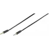 Vivanco 46/10 03FG cabo de ligação áudio 3,5 mm jack para 3,5 mm jack 0,3 m preto 46130