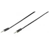 Vivanco 46/10 03FG cabo de ligação áudio 3,5 mm jack para 3,5 mm jack 0,3 m preto 46130
