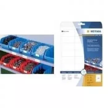 HERMA Special Outdoor etiquetas autocolantes de folha resistentes às intempéries mate branco 37 x 13 mm 2125 etiquetas (25 folhas x 85) 8337