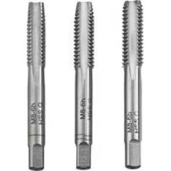 KWB 443304 conjunto de machos de roscar manuais M4 x 0,7 mm DIN 352 HSS, 3 peças