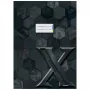 HERMA capa X para cadernos, cartão, DIN A4, preto, superfície refinada, campo de identificação, 10 unid. (20091)