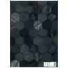 HERMA capa X para cadernos, cartão, DIN A4, preto, superfície refinada, campo de identificação, 10 unid. (20091)