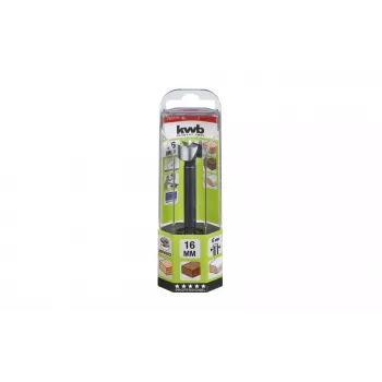 KWB 706316 broca de centrar 1,6 mm DIN 333 forma A HSS
