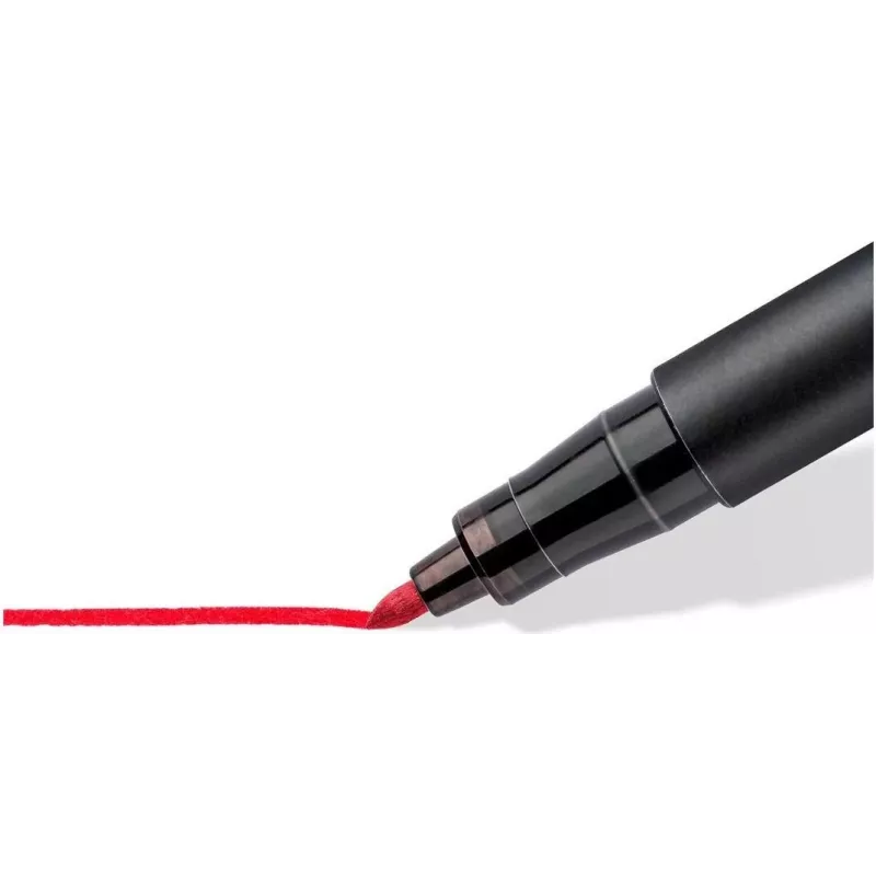 Staedtler Lumocolor conjunto de marcadores permanentes 317 C14 - 14 cores diferentes, ponta fina 0,6 mm