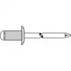 GESIPA rebite cego cabeça abaulado 3 x 7 mm alumínio/aço 500 unid. (6300146)