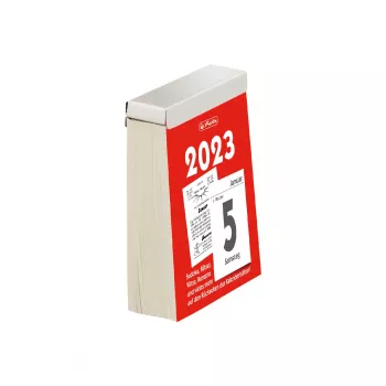 HERLITZ calendário de folhas destacáveis tamanho 5 2023 50042173