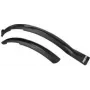 FISCHER conjunto de guarda-lamas para bicicleta 26-29 polegadas (66,04 - 73,66 cm) plástico durável com reforço lateral 30763