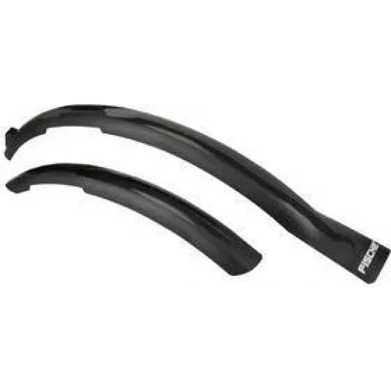 FISCHER conjunto de guarda-lamas para bicicleta 26-29 polegadas (66,04 - 73,66 cm) plástico durável com reforço lateral 30763
