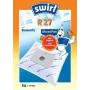 Melitta Swirl R 27 sacos para aspirador MicroPor, pack de 5 170654