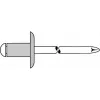 Gesipa rebite cego Al/aço 5x25mm cabeça grande K14 faixa de aperto 15,0-20,0mm (pack de 250) 1454126
