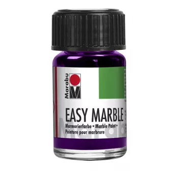 Marabu Easy Marble tinta de marmorização, 15 ml, ametista 081, secagem rápida, para marmorização por imersão 13050039081