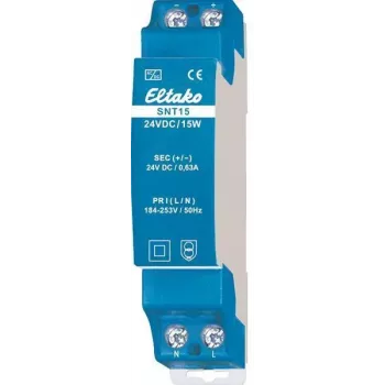 Fonte de alimentação de calha DIN Eltako SNT15-24VDC/15W 24V DC 15W 0,625A 20000168
