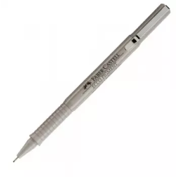 Caneta de feltro fina Faber-Castell Pigmentliner ECCO Pigment 0,4 mm preta 166499