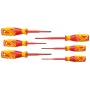 Conjunto de chaves de fendas isoladas GEDORE VDE 2162-2172 PM-06, 6 peças, fenda, Phillips, mais/menos 2928701