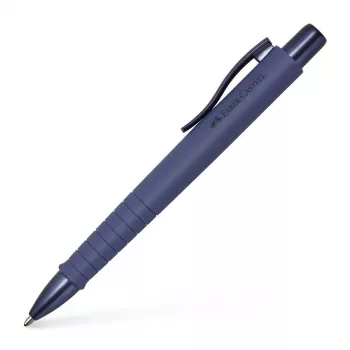 Caneta de esferográfica FABER-CASTELL POLY BALL URBAN, Future Dusk, tinta azul, 0,6 mm XB, zona de pega antiderrapante, 1 unidade 241111