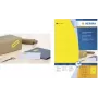 HERMA 4237 etiquetas autocolantes retangulares arredondadas amarelas, 10 x 15 mm, 18900 por rolo