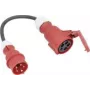 AS Schwabe 61376 cabo adaptador de corrente 16 A preto 0,3 m