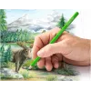 STAEDTLER Design Journey lápis de cor, 48 cores diferentes, mina macia, sextavado, lata metálica (146C M48)
