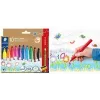 STAEDTLER Noris jumbo marcadores de fibra, 3,0 mm, triangular, lavável, pack económico com 10 328-B C10P