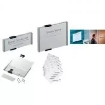 DURABLE etiquetas de inserção 210 x 148,5 mm A5 cartão branco 170 g/m² 10 folhas (485502)