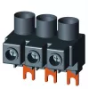Siemens 3RV29255EB terminal de alimentação para disjuntores de proteção de motor 3RV2.5/3RV2.6, tripolar, 115 A, ligação por parafuso