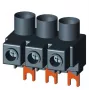 Siemens 3RV29255EB terminal de alimentação para disjuntores de proteção de motor 3RV2.5/3RV2.6, tripolar, 115 A, ligação por parafuso