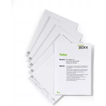 DURABLE etiquetas de inserção A4 210 x 297 mm, 10 folhas, branco, cartão 170 g/m², laser/jato de tinta 485602