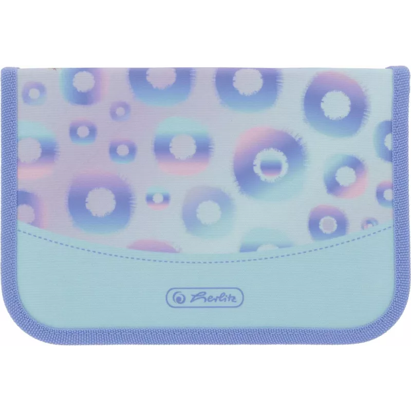 Herlitz Mystic Mermaid estojo de lápis preenchido, 31 peças, azul/rosa, poliéster 300001564