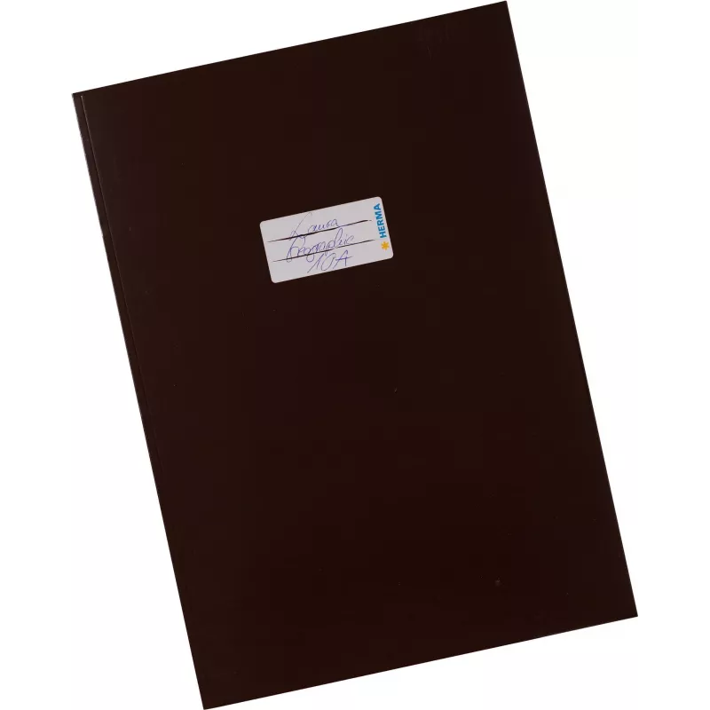 HERMA capa para cadernos A4 cartão castanho 19754