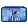 Herlitz estojo de duas divisórias Cosmic Explorer, 23 peças, 2 fechos de correr, forro interior colorido 400197545