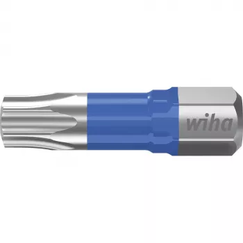 WIHA 41609 conjunto de bits Torx, T30, 25 mm, 5 peças, haste sextavada de 1/4 polegadas