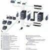 SIEMENS Contator AC-3 22kW/400V 2NO+2NC 230V AC 50A S2 terminais de parafuso (3RT20361AP04)