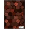HERMA Capa de proteção X, cartão, DIN A4, castanho, com campo de identificação, 10 unid. (20092)