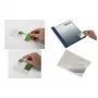 DURABLE POCKETFIX Bolsa autoadesiva 90x57mm, recorte para o polegar, transparente, pack de 100 837919