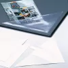 DURABLE CORNERFIX® Bolsas triangulares autoadesivas 75x75 mm, transparente, 100 unid. 828119