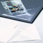 DURABLE CORNERFIX® Bolsas triangulares autoadesivas 75x75 mm, transparente, 100 unid. 828119
