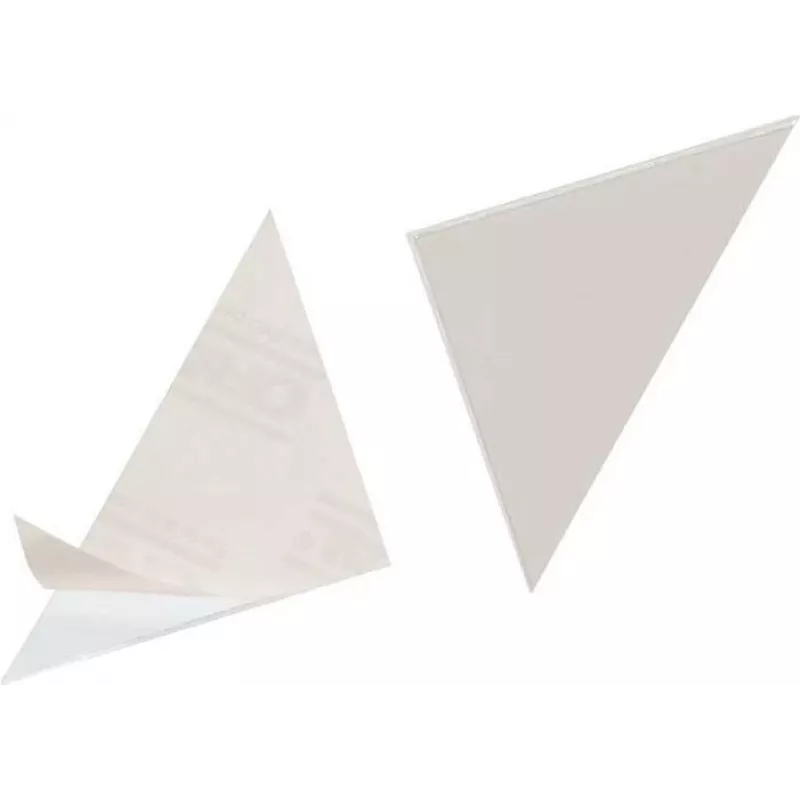 DURABLE CORNERFIX® Bolsas triangulares autoadesivas 75x75 mm, transparente, 100 unid. 828119