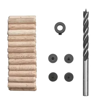 kwb 028066 Conjunto de brocas helicoidais para madeira, 31 peças