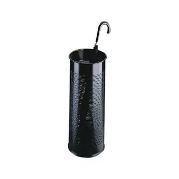 Durable Base de metal redonda para guarda-sol, 28,5 L, preto (335001)