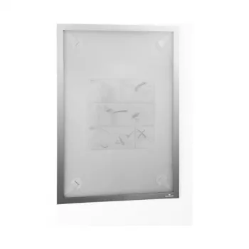 DURABLE DURAFRAME® WALLPAPER A3 Moldura informativa autoadesiva prateada 484423