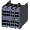 Bloco de contactos auxiliares Siemens 3RH2911-2GA31, 1 NA + 1 NF, ligação por parafuso, montagem frontal