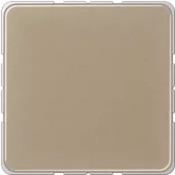 Tampa cega JUNG CD 594-0 GB (encaixe), alumínio anodizado, série CD, dourado-bronze