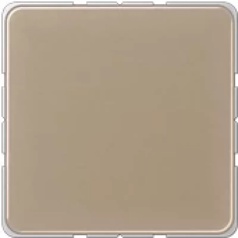 Tampa cega JUNG CD 594-0 GB (encaixe), alumínio anodizado, série CD, dourado-bronze