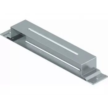 Placa de ligação OBO Bettermann VL 35038E para calhas de cabos, altura lateral 35 mm, aço, galvanizado em banda 7400974