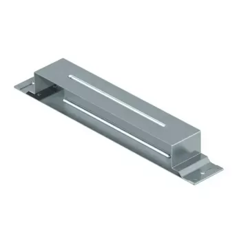 Placa de ligação OBO Bettermann VL 35038E para calhas de cabos, altura lateral 35 mm, aço, galvanizado em banda 7400974