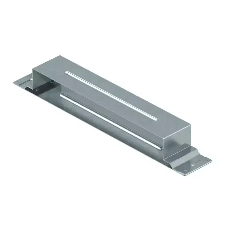 Placa de ligação OBO Bettermann VL 35038E para calhas de cabos, altura lateral 35 mm, aço, galvanizado em banda 7400974